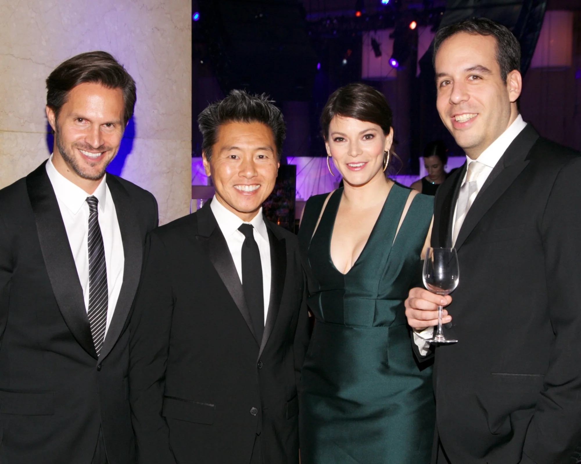 Craig Koch, UNICEF Ambassador Vern Yip, Gail Simmons and Jeremy Abrams © 2014 Julie Skarratt Photography Inc./U.S. Fund for UNICEF