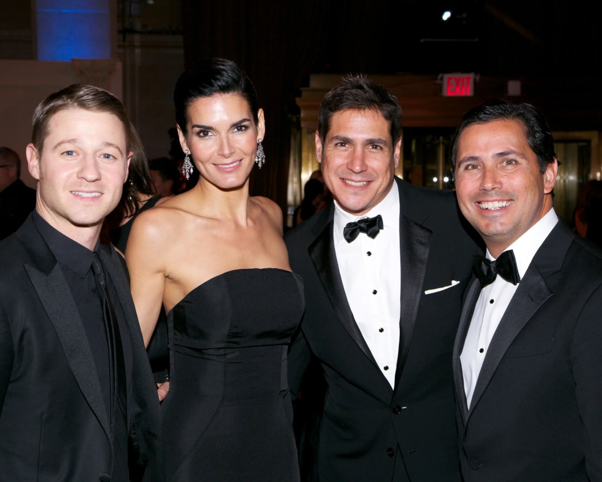 Ben McKenzie, UNICEF Ambassador Angie Harmon, Jaime Jiménez and guest © 2014 Julie Skarratt Photography Inc./U.S. Fund for UNICEF