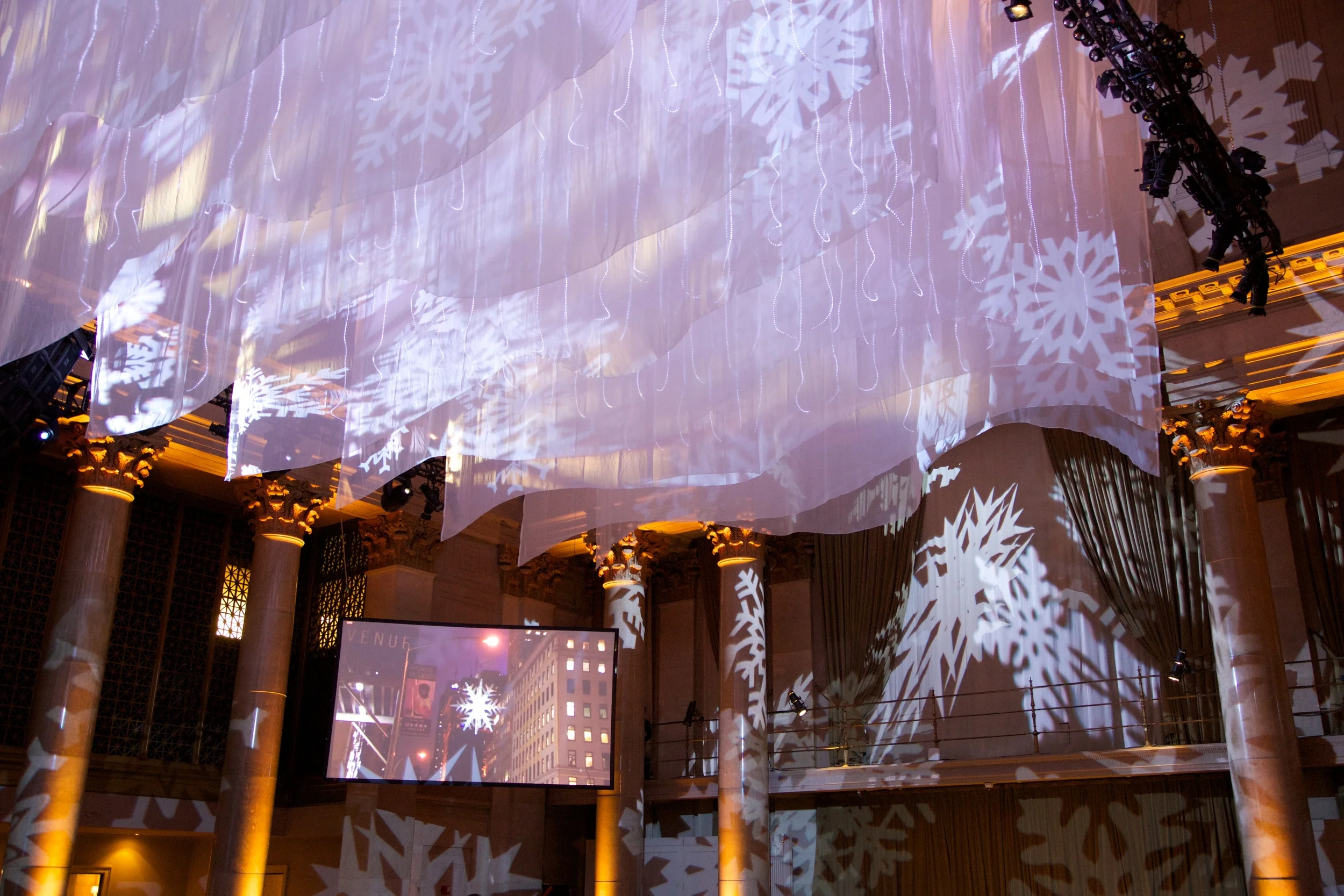 Decor at the 11th Annual UNICEF Snowflake Ball ©2015 Julie Skarratt Photography, Inc./U.S. Fund for UNICEF
