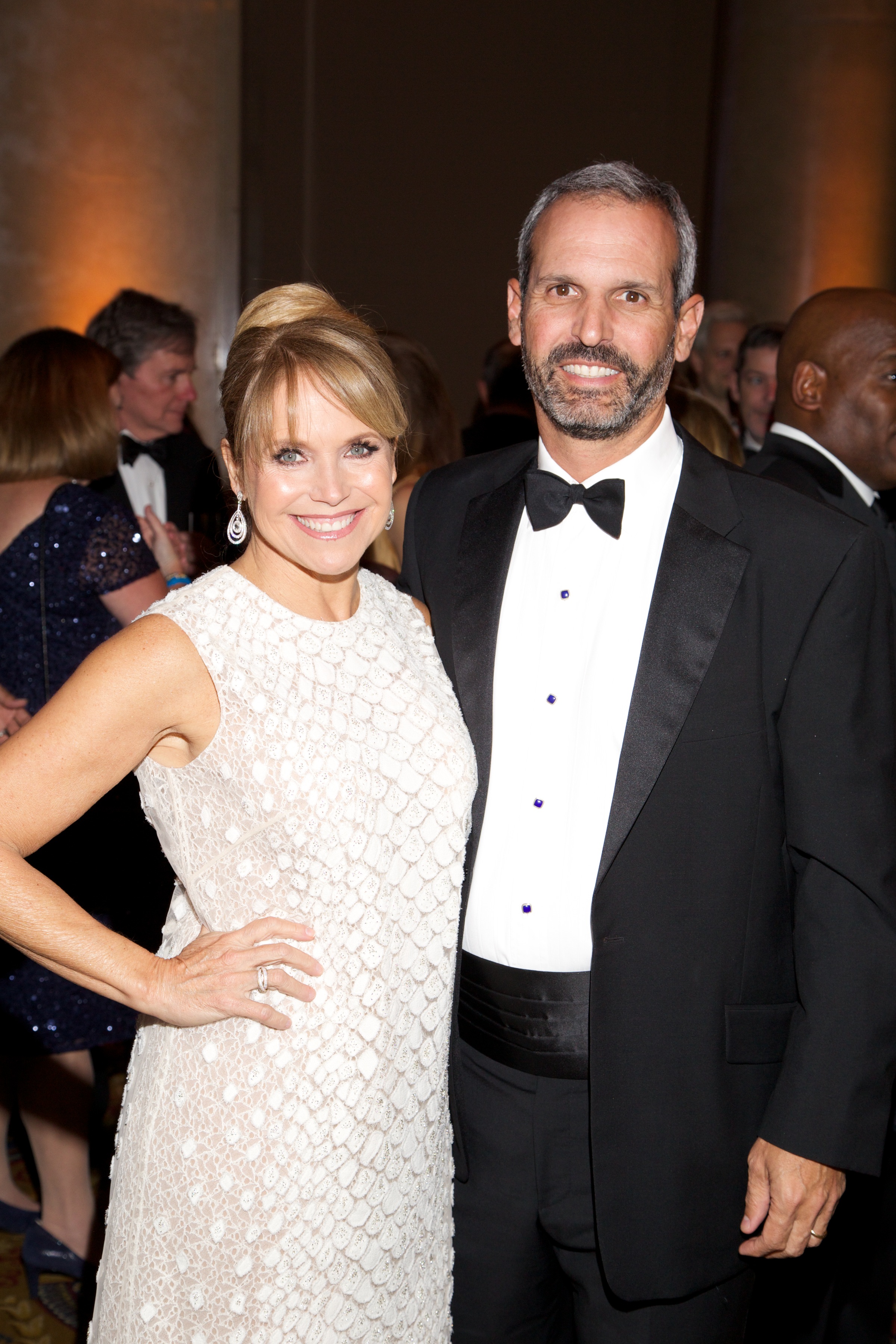 Katie Couric and John Molner ©2015 Julie Skarratt Photography, Inc./U.S. Fund for UNICEF