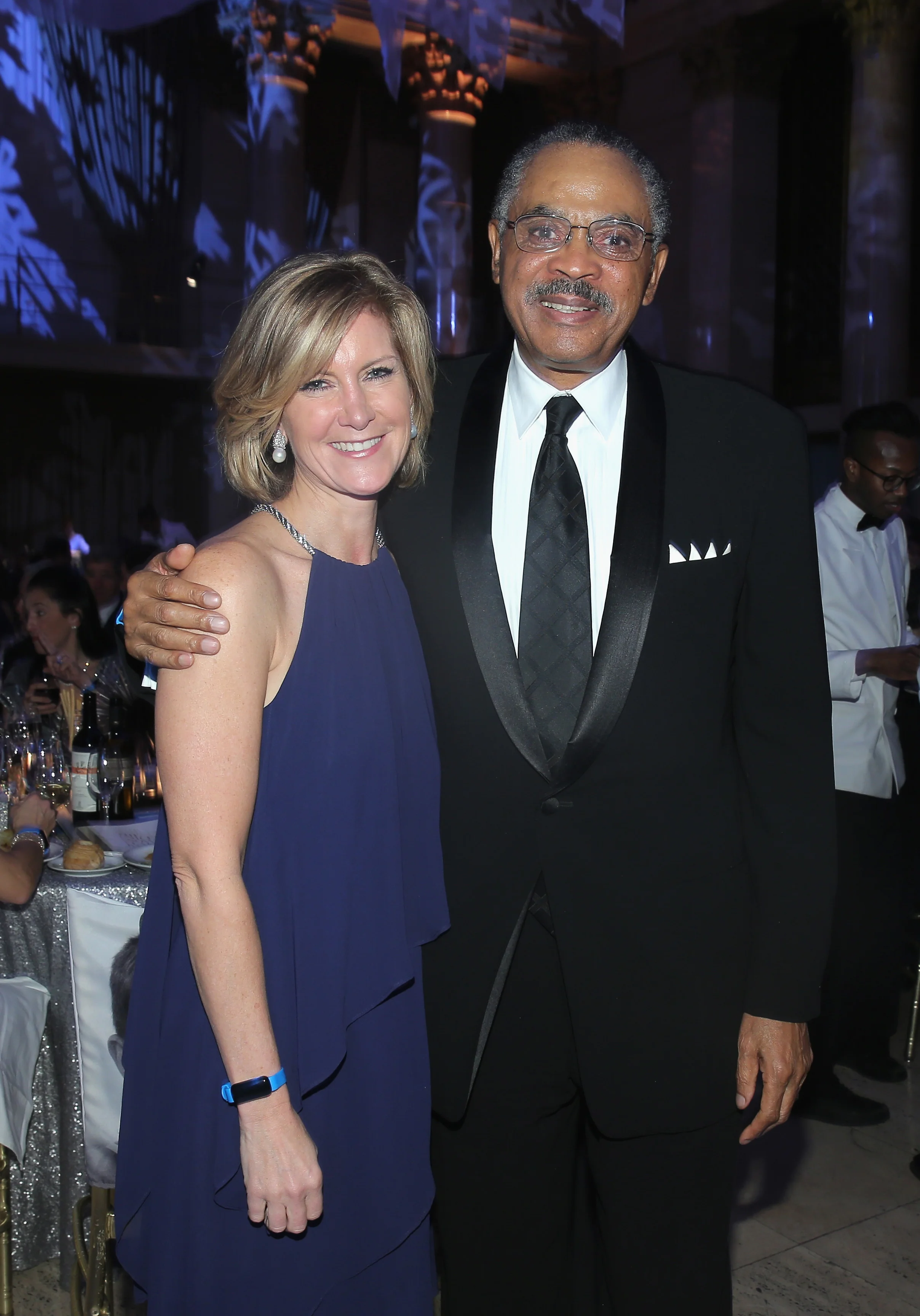 Mary Erdoes and COO & CFO, U.S. Fund for UNICEF Edward G. Lloyd ©2015 Jemal Countess/Getty Images for UNICEF