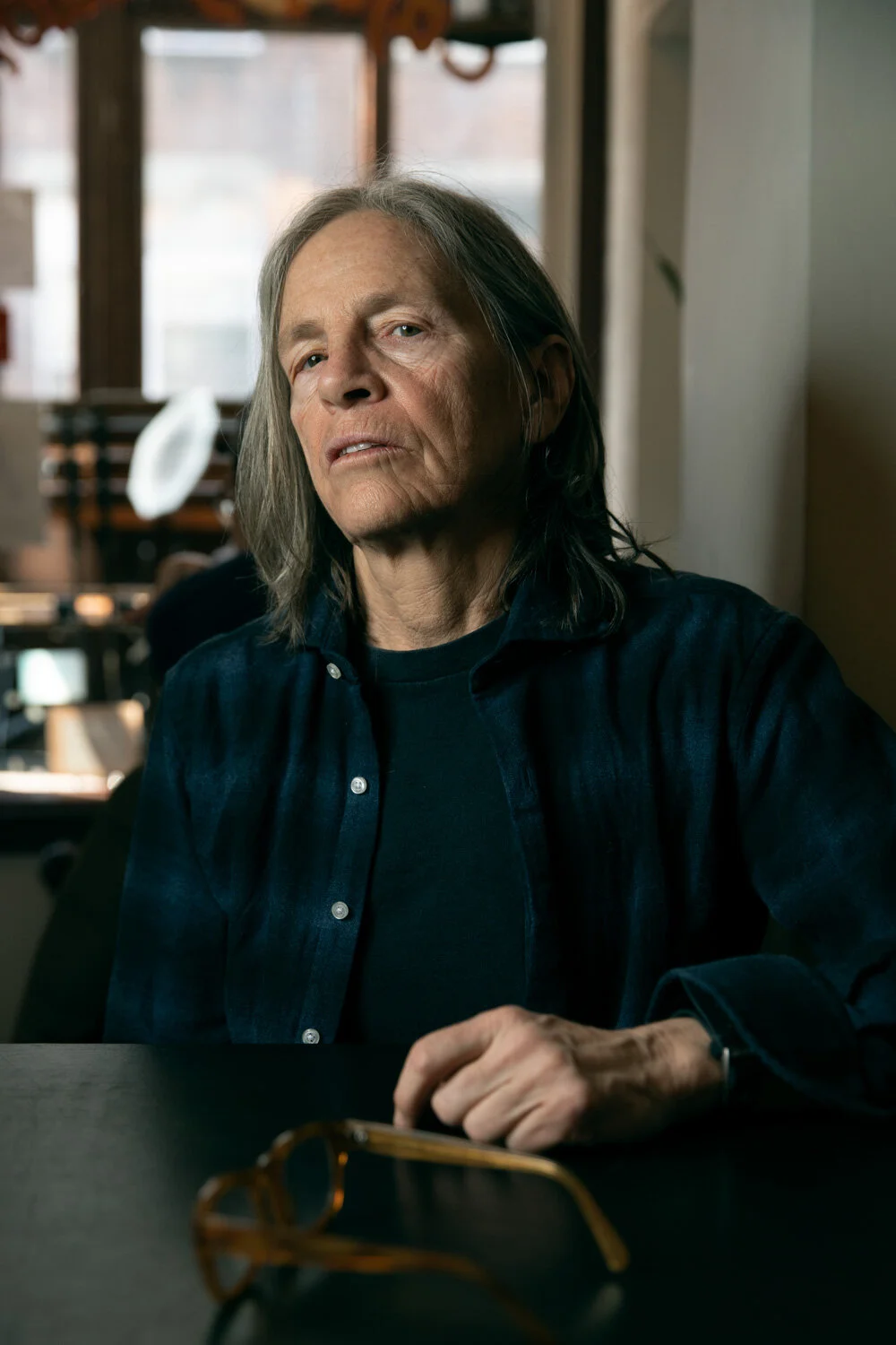  New York City 2019 03 11 Eileen Myles, writer and poet. Shot in New York on assignment for Dagens Nyheter. 