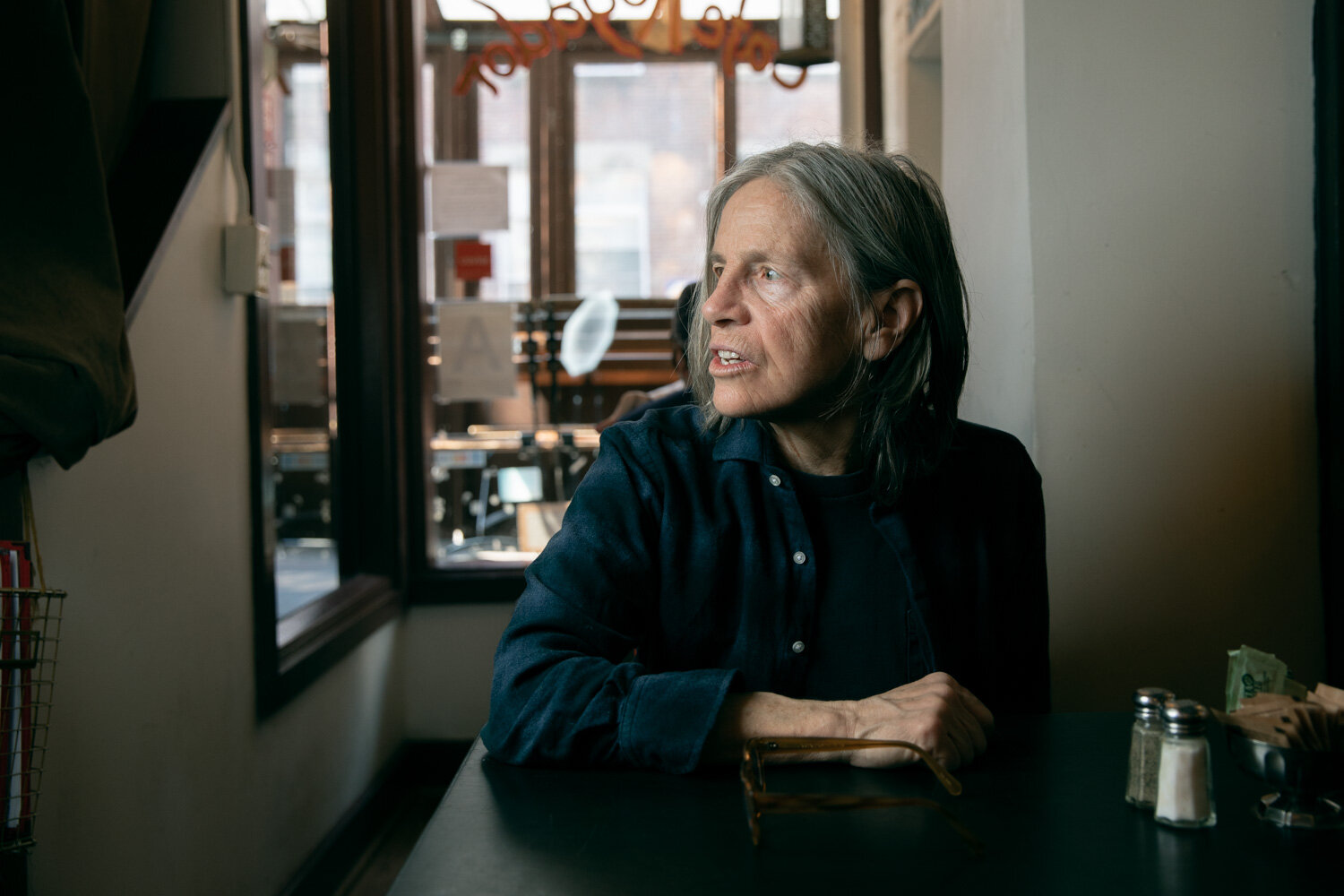  New York City 2019 03 11 Eileen Myles, writer and poet. Shot in New York on assignment for Dagens Nyheter. 