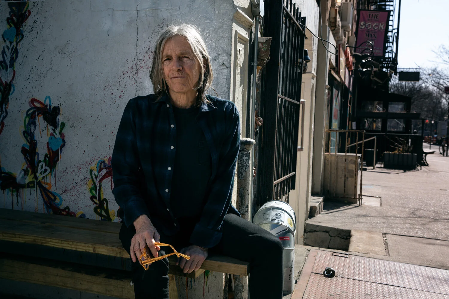  New York City 2019 03 11 Eileen Myles, writer and poet. Shot in New York on assignment for Dagens Nyheter. 
