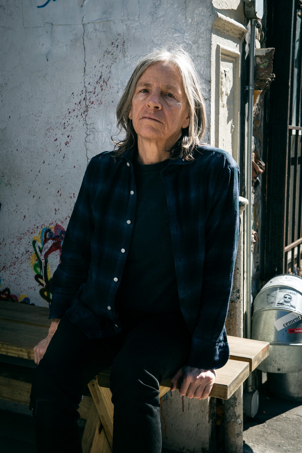  New York City 2019 03 11 Eileen Myles, writer and poet. Shot in New York on assignment for Dagens Nyheter. 