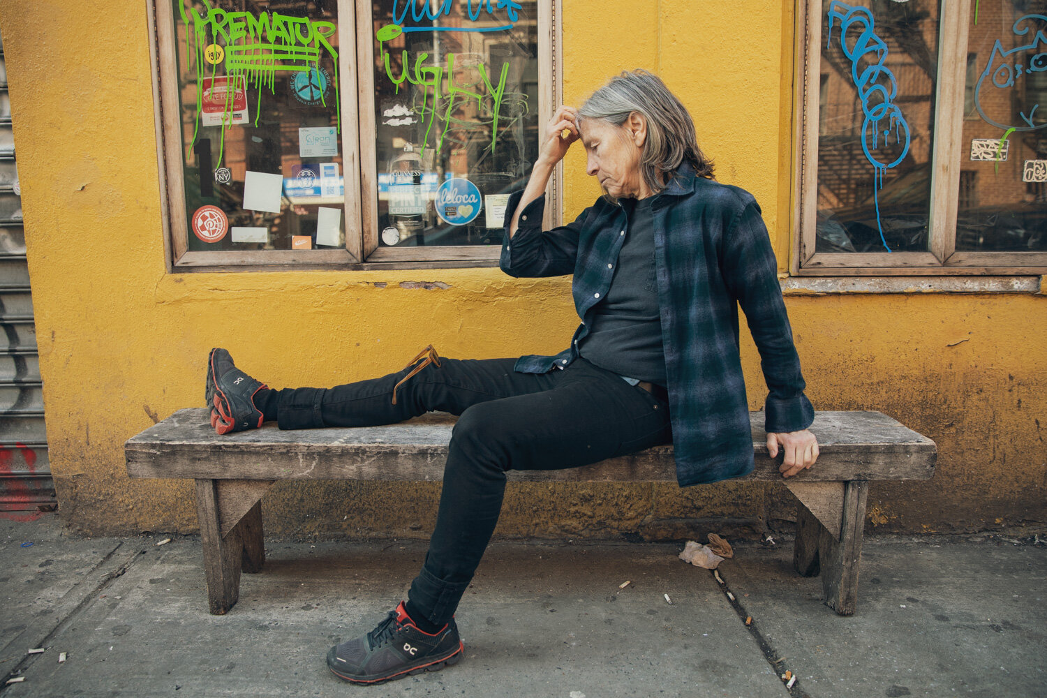  New York City 2019 03 11 Eileen Myles, writer and poet. Shot in New York on assignment for Dagens Nyheter. 