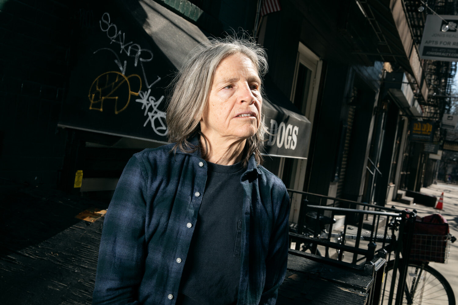 New York City 2019 03 11 Eileen Myles, writer and poet. Shot in New York on assignment for Dagens Nyheter. 