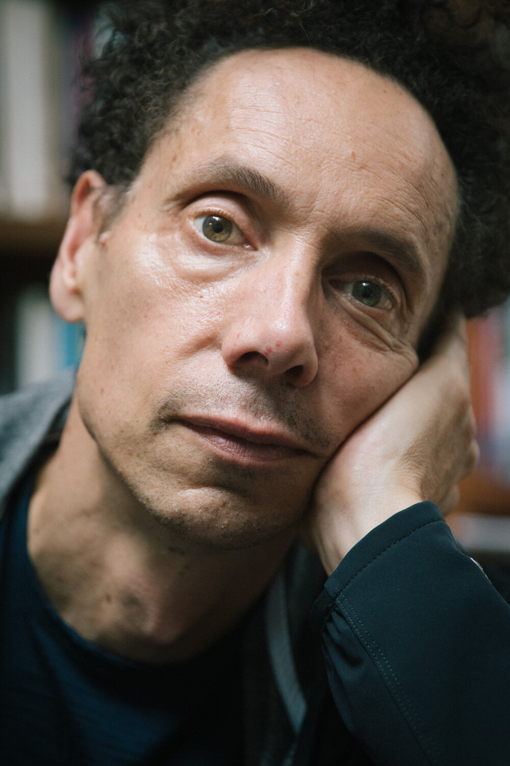  NEW YORK CITY 2019 08 28 Malcolm Gladwell, award-winning writer and journalist. Shot on assignment in Greenwich Village, New York for Dagens Nyheter. 