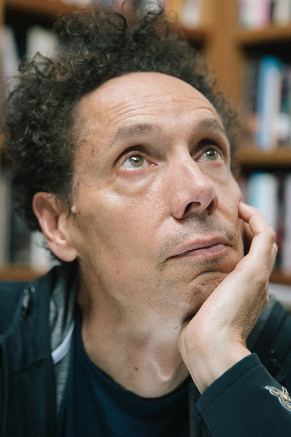  NEW YORK CITY 2019 08 28 Malcolm Gladwell, award-winning writer and journalist. Shot on assignment in Greenwich Village, New York for Dagens Nyheter. 