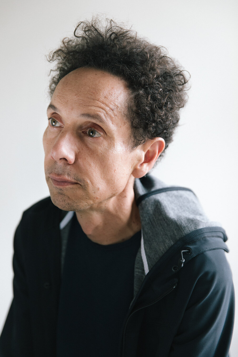  NEW YORK CITY 2019 08 28 Malcolm Gladwell, award-winning writer and journalist. Shot on assignment in Greenwich Village, New York for Dagens Nyheter. 