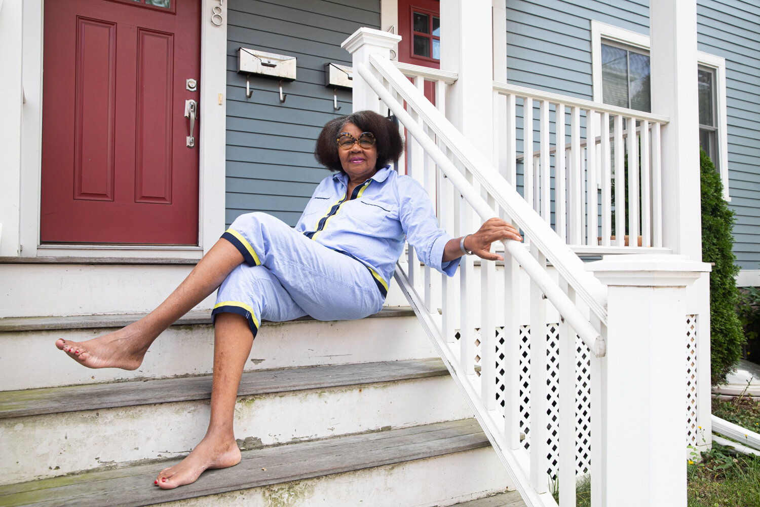  CAMBRIDGE 20190911 Jamaica Kincaid. Antiguan-American novelist and essayist. Shot in Cambridge on assignment for Dagens Nyheter. 