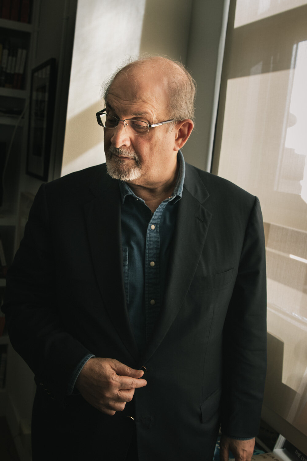  NEW YORK CITY 2018 09 26 Salman Rushdie, British Indian novelist and essayist. 