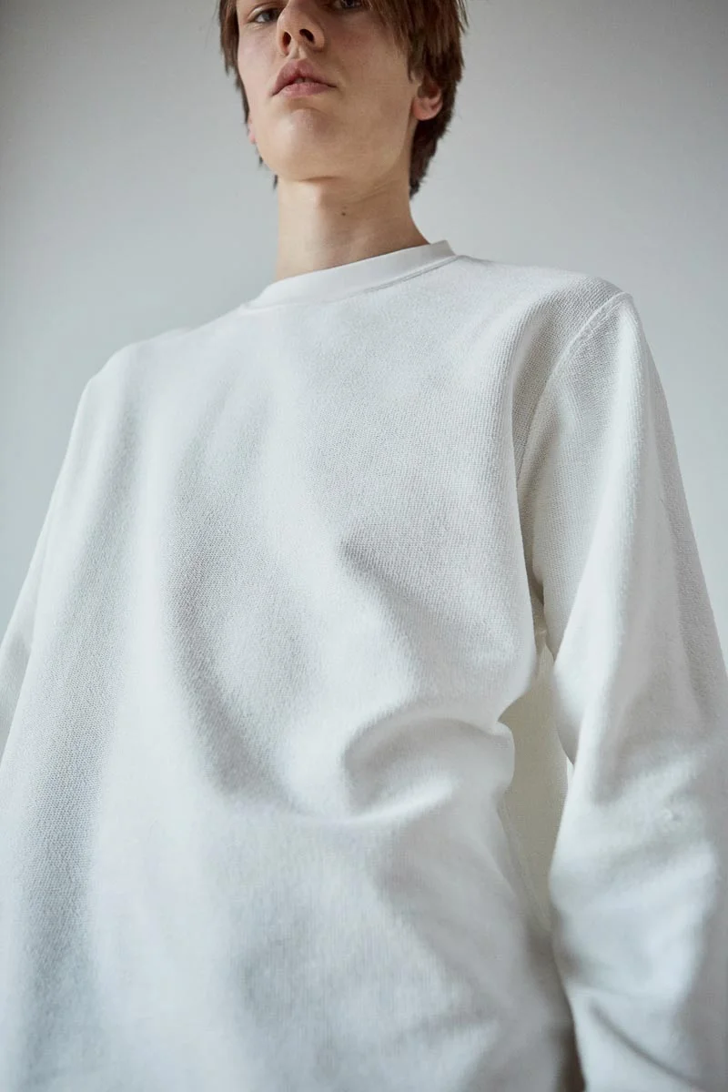 ashleymarchovelle Reversible sweatshirt white