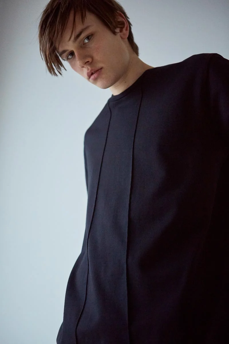 ashleymarchovelle Linear pleat t-shirt