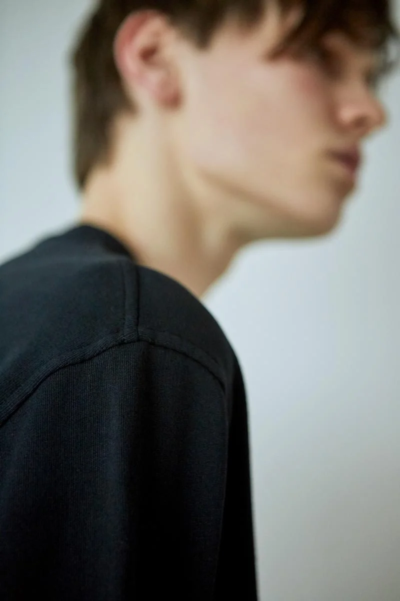 Ashley Marc Hovelle Reversible black sweatshirt