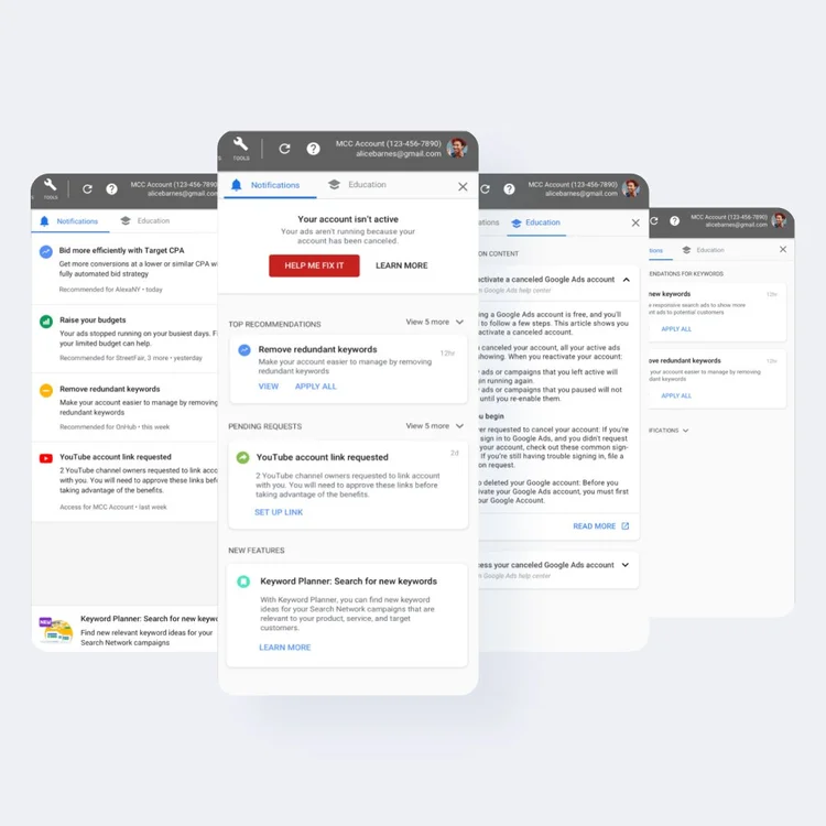 Google Hedwig notification framework