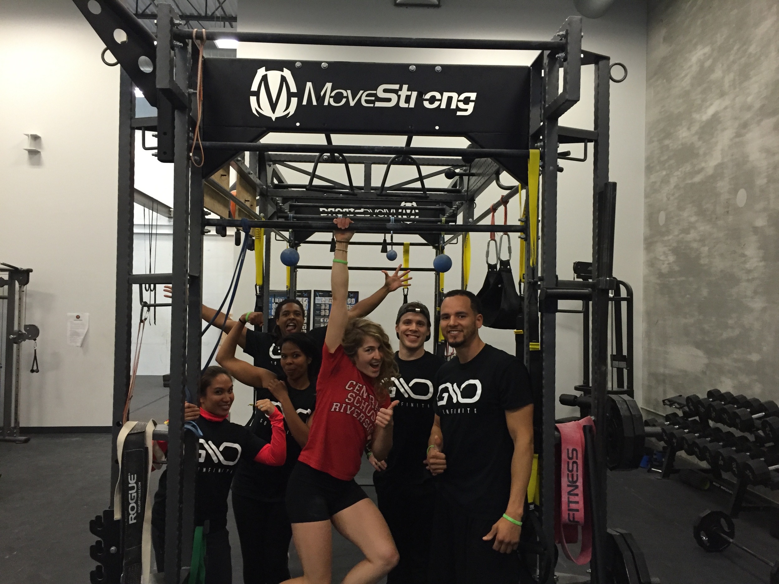 Female Winner: Agatha Gryglak (in red) performed 16 total Pull-Ups!