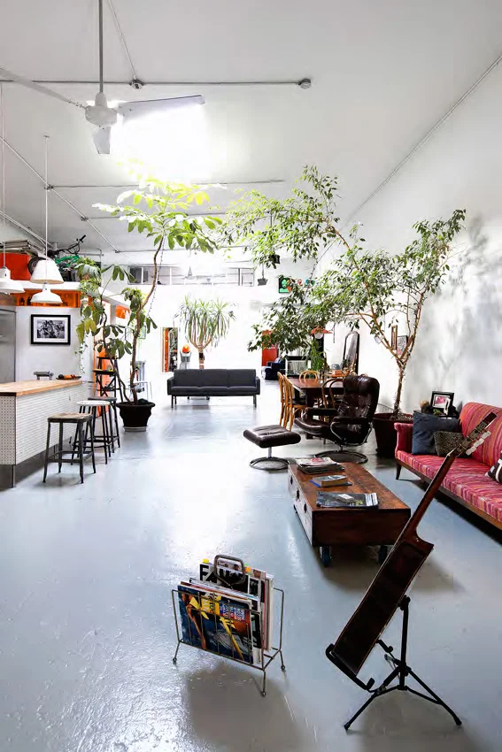 Kitchen and Living area