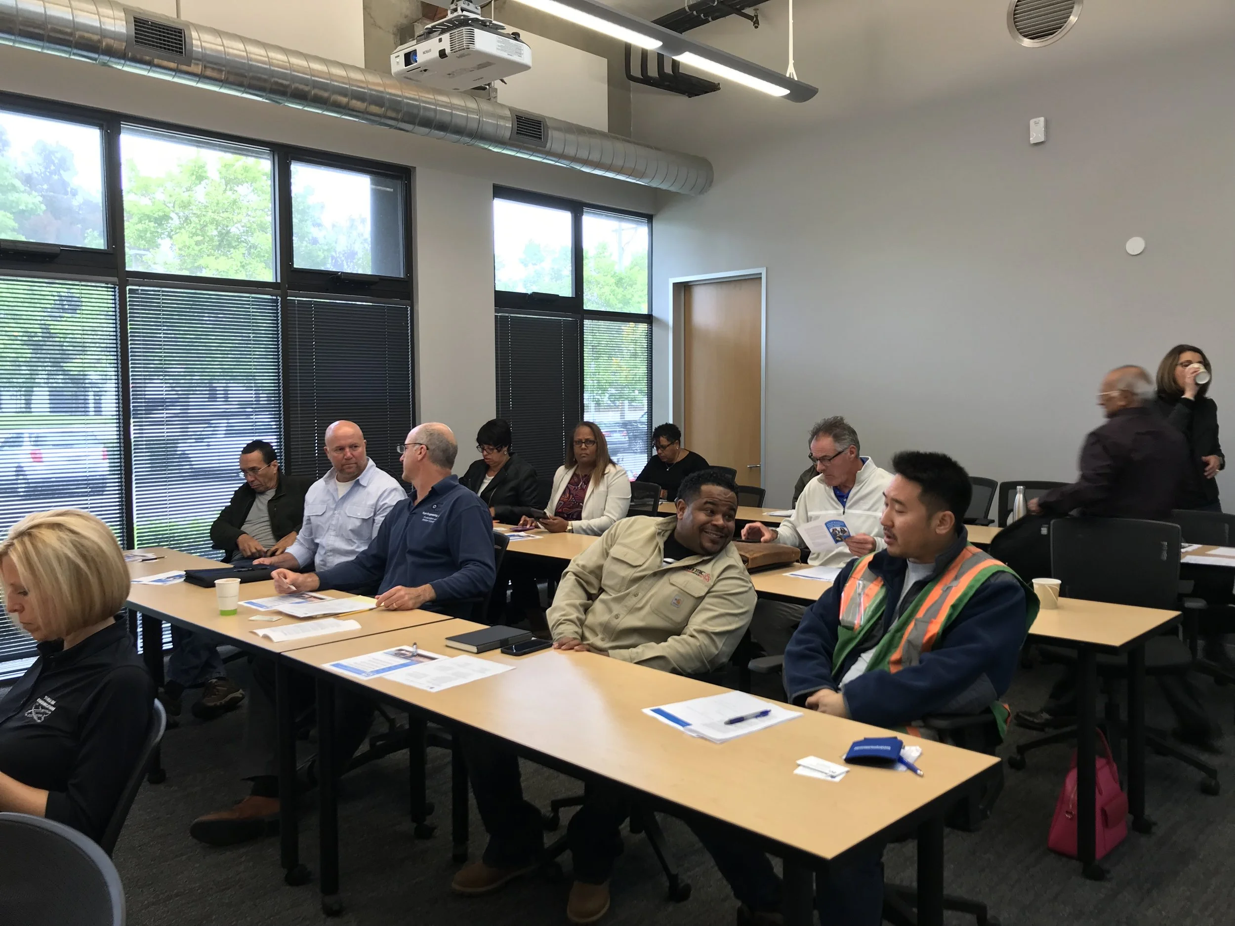 The Electrical Work event was held May 24th at Zero Net Energy Center in San Leandro and highlighted upcoming opportunities for SB to bid on Electrical Work contracts. Much of the upcoming work being discussed is funded as a result of Measure RR which was passed by the taxpayers in 2016 to help to repair and replace much of the aging BART system.