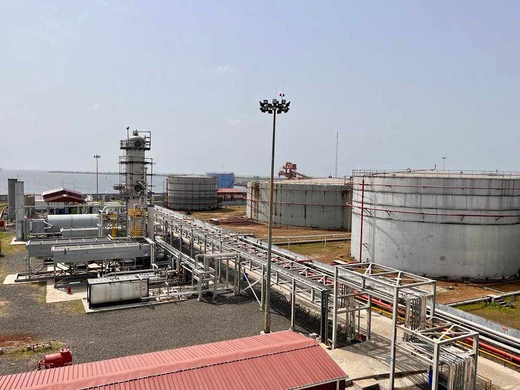 Commissioning of the Monrovia Refinery in Liberia