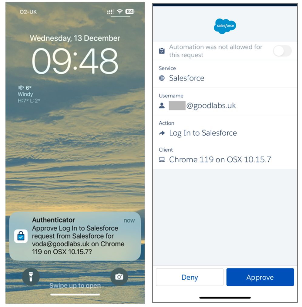 Cimplify Login + MFA — Goodlabs