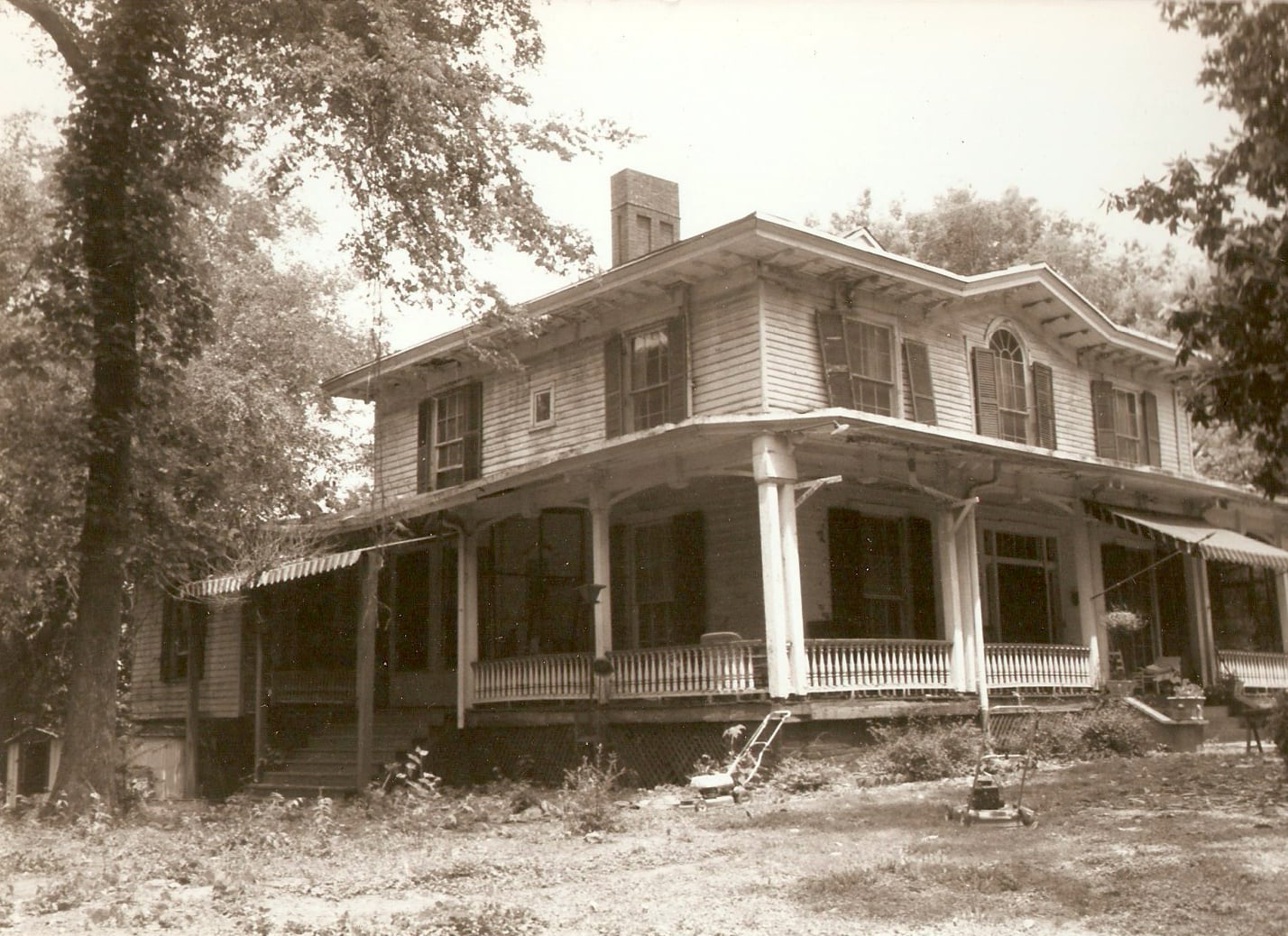Condition of the Mabry-Hazen House, circa 1987