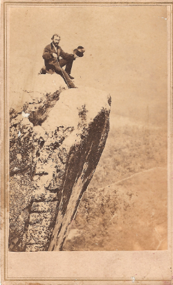 Joseph Mabry at Lookout Mountain Carte de Visite, 1860s