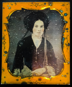 Laura Evelyn Churchwell Mabry Ambrotype, 1850s