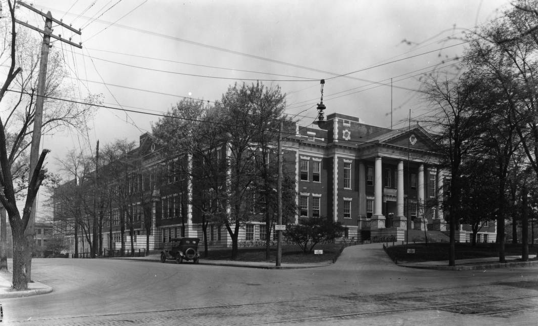 Knoxville High School, 1921 McClung Collection