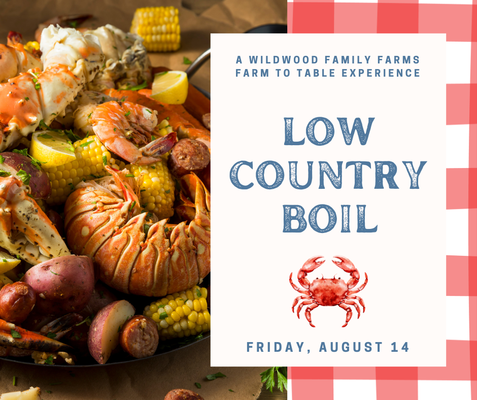 Low Country Boil: A Wildwood Farm to Table Event
