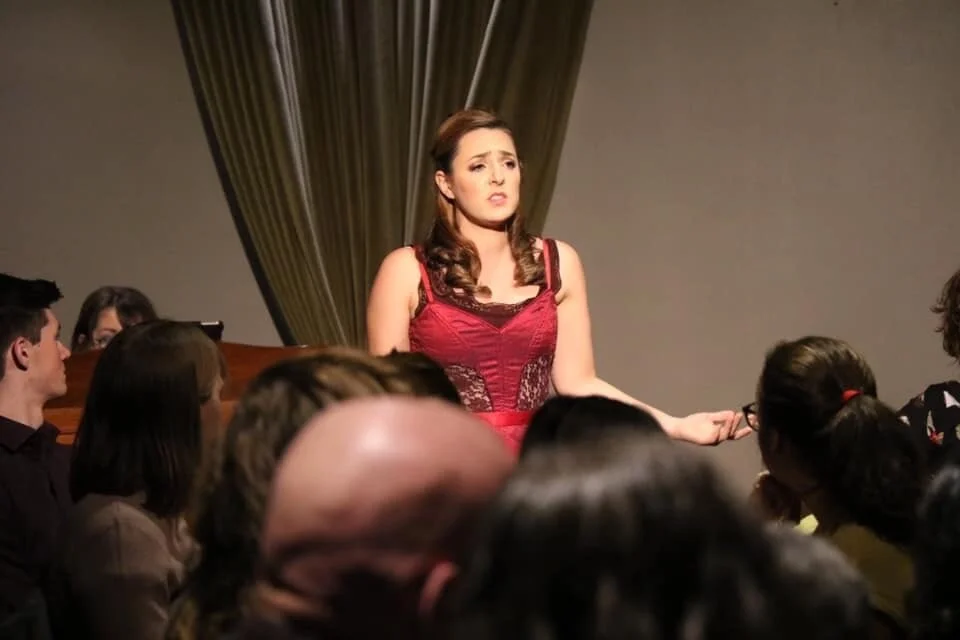 Isabelle/Madeleine, The Face on the Barroom Floor. Opera Fright Night, Flipside Opera & The Little Opera Company, 2019. Photo: Heather Milne.