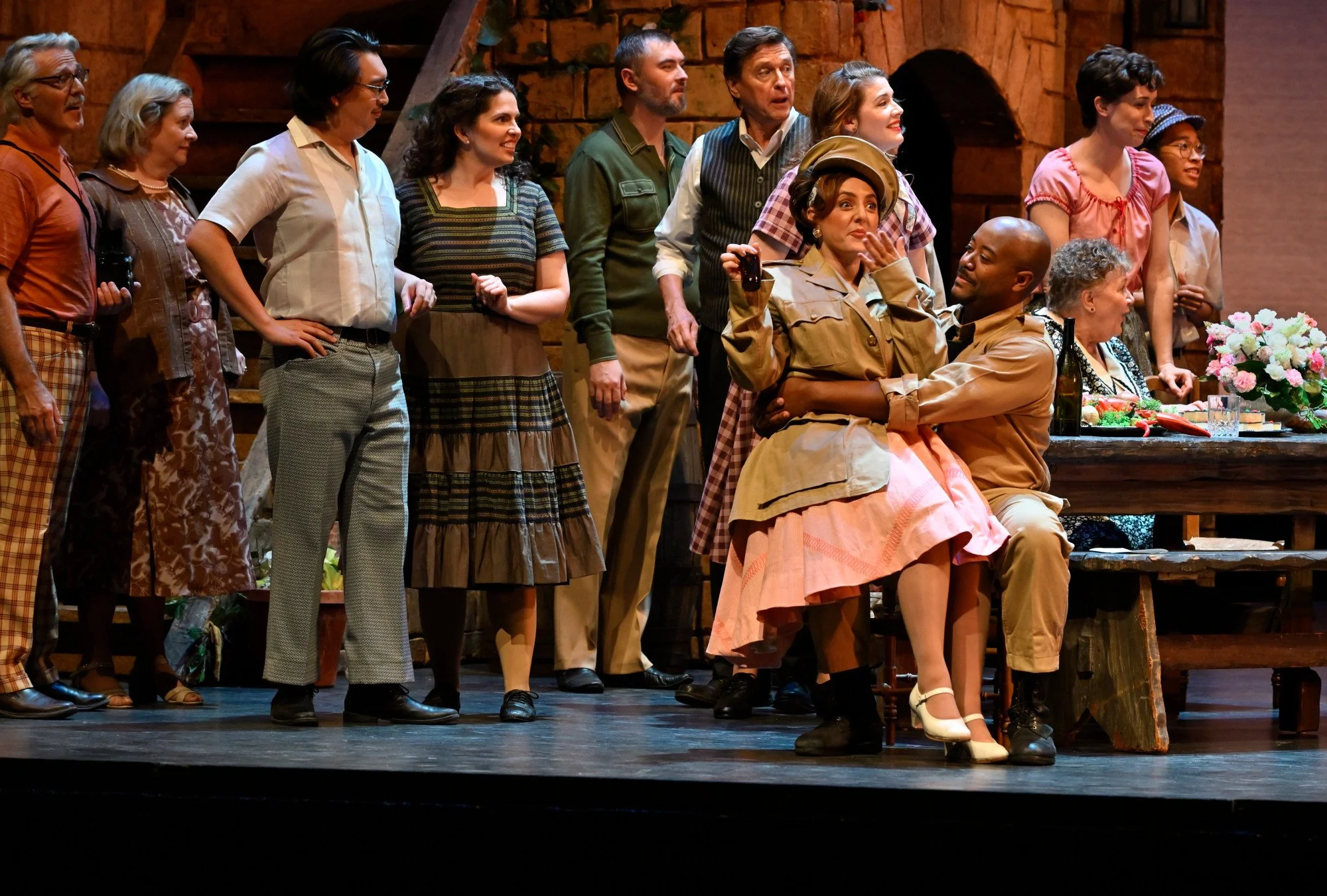 Giannetta, L’elisir d’amore, 2024. Manitoba Opera. Photo Cretid: Robert Tinker