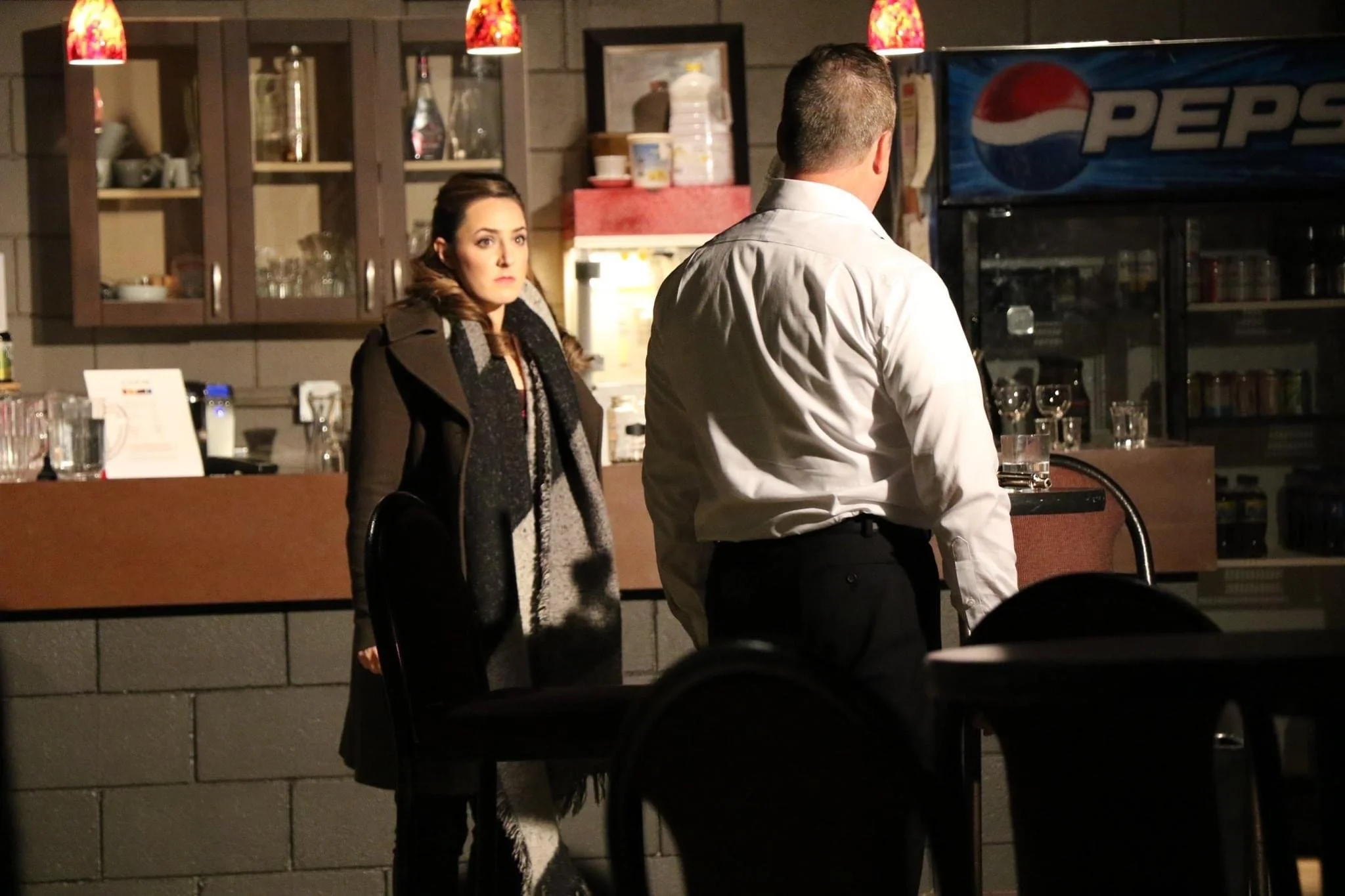 Isabelle/Madeleine, The Face on the Barroom Floor.  Nolan Kehler as Lary/Matt. Opera Fright Night, Flipside Opera & The Little Opera Company, 2019. Photo: Heather Milne.