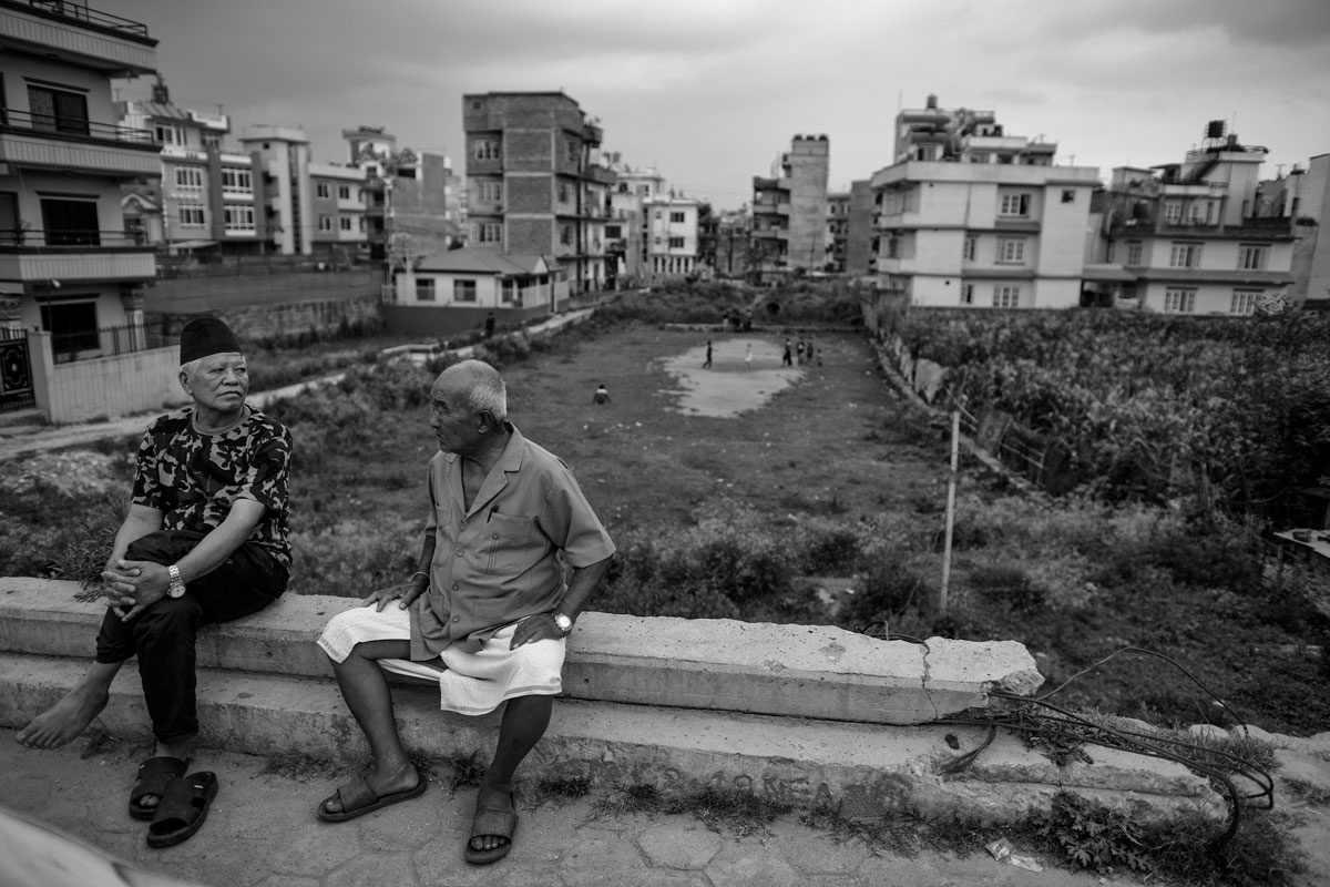 Street scene on the way to Pashupatinath.