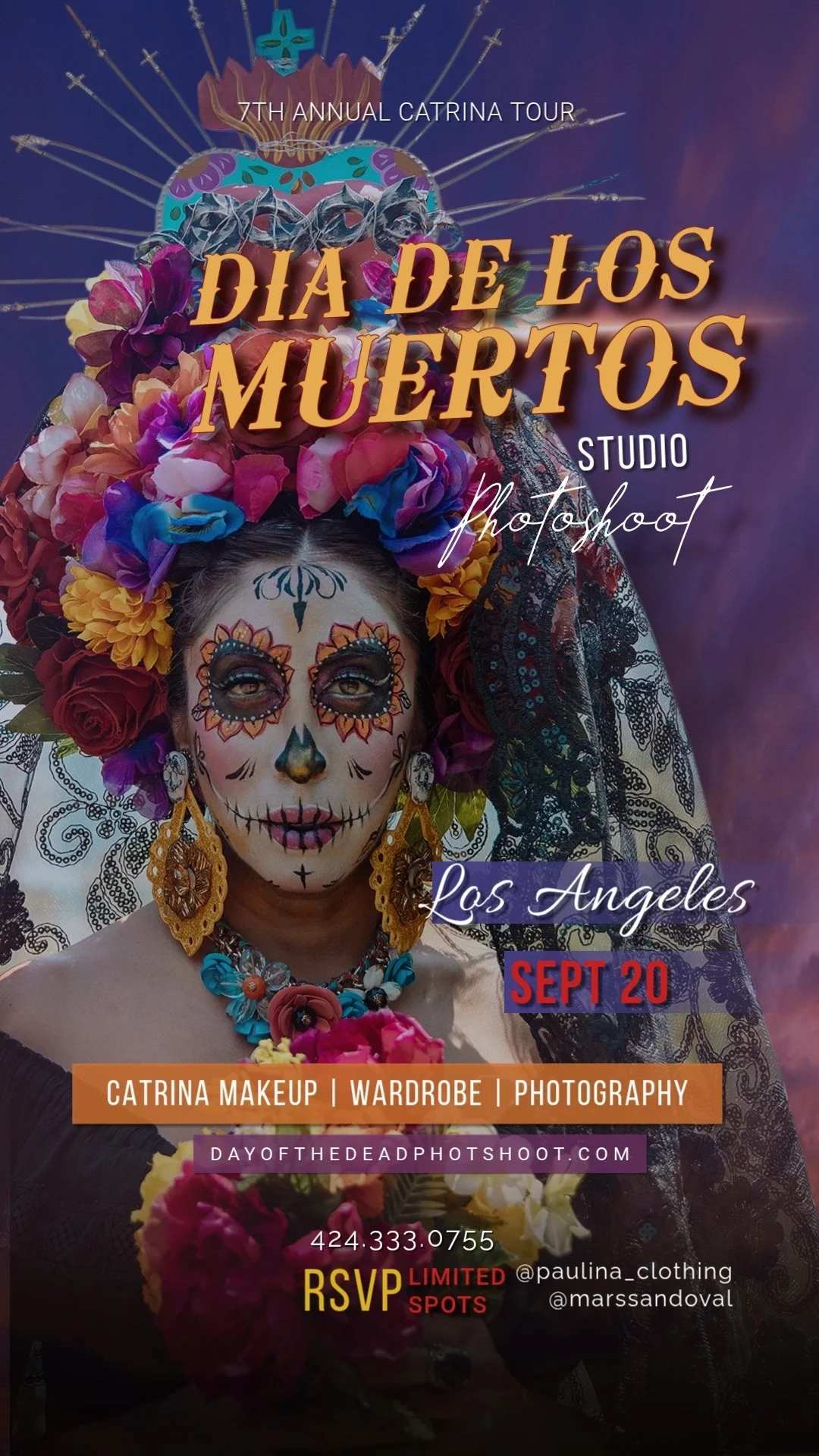 2026 Day of the Dead Photoshoot by Paulina
