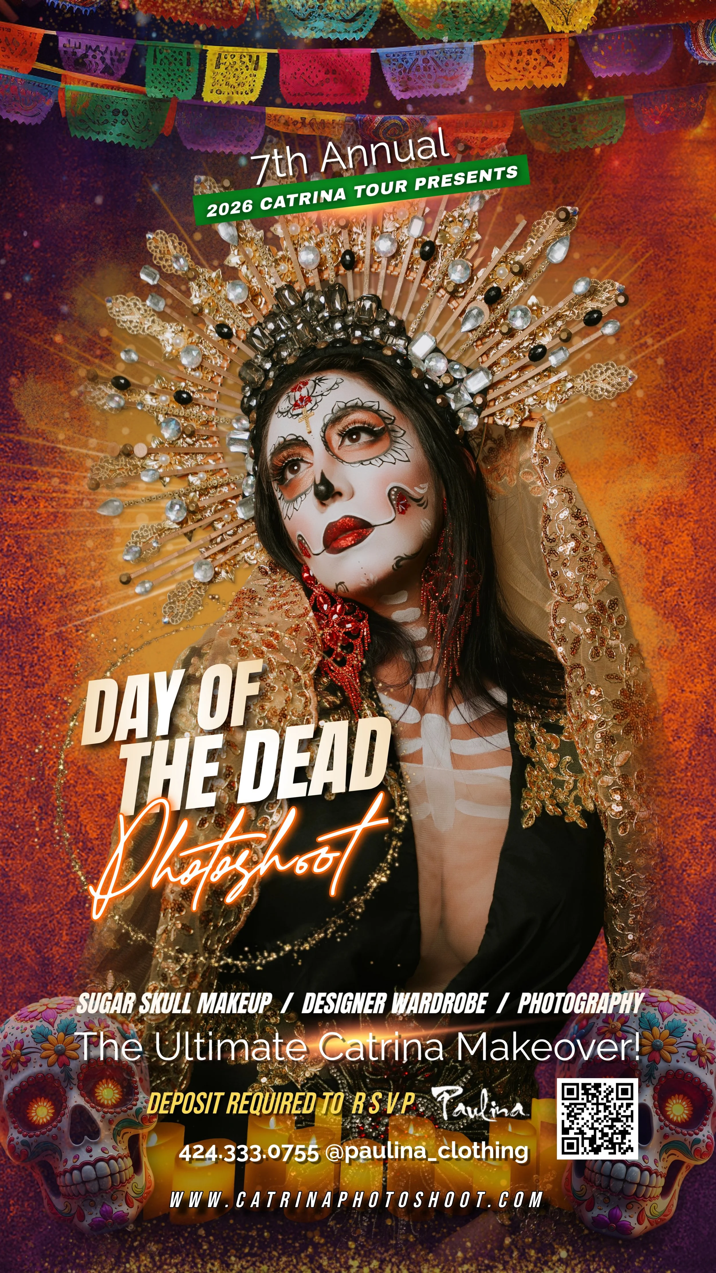 2026 Day of the Dead Photoshoot by Paulina