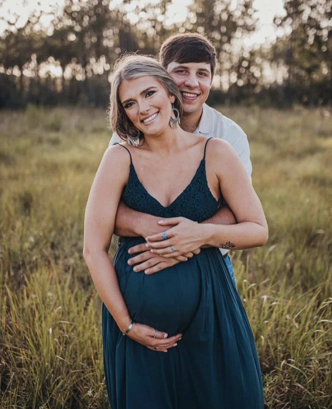 maternity dress blues navy