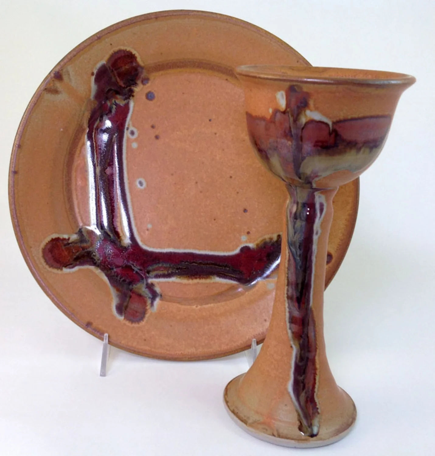 Chalice and Paten Sedona Canyon Glaze.jpg