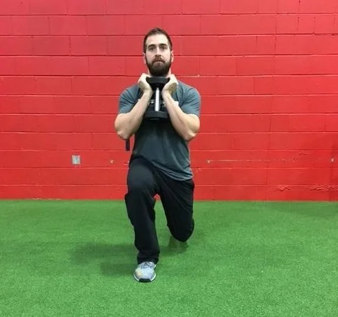 The split squat builds tremendous single leg strength while simultaneously training a split pelvis. These two things together are critical for running speed!