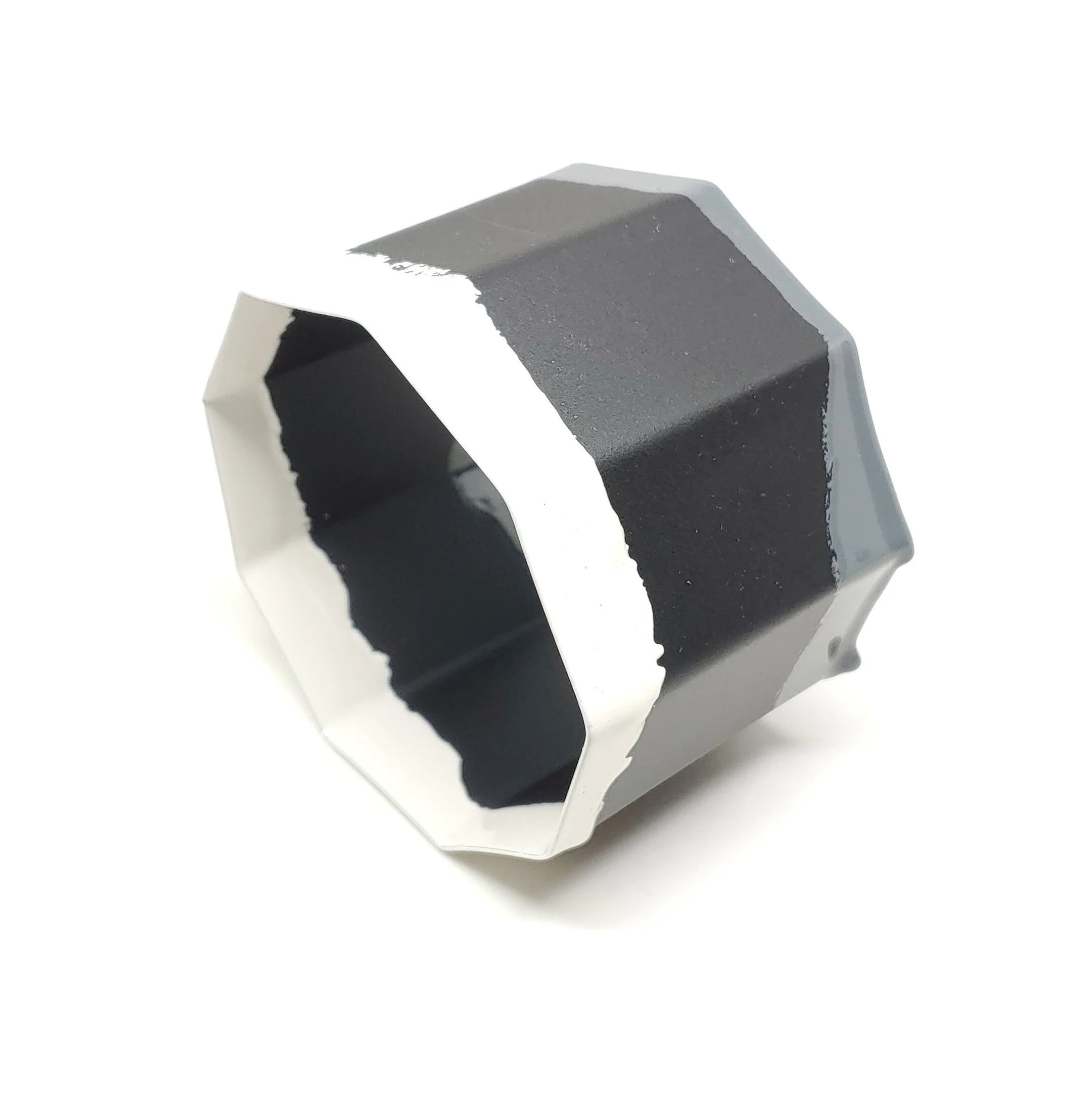 Edge Bangle Bracelet (Grey)