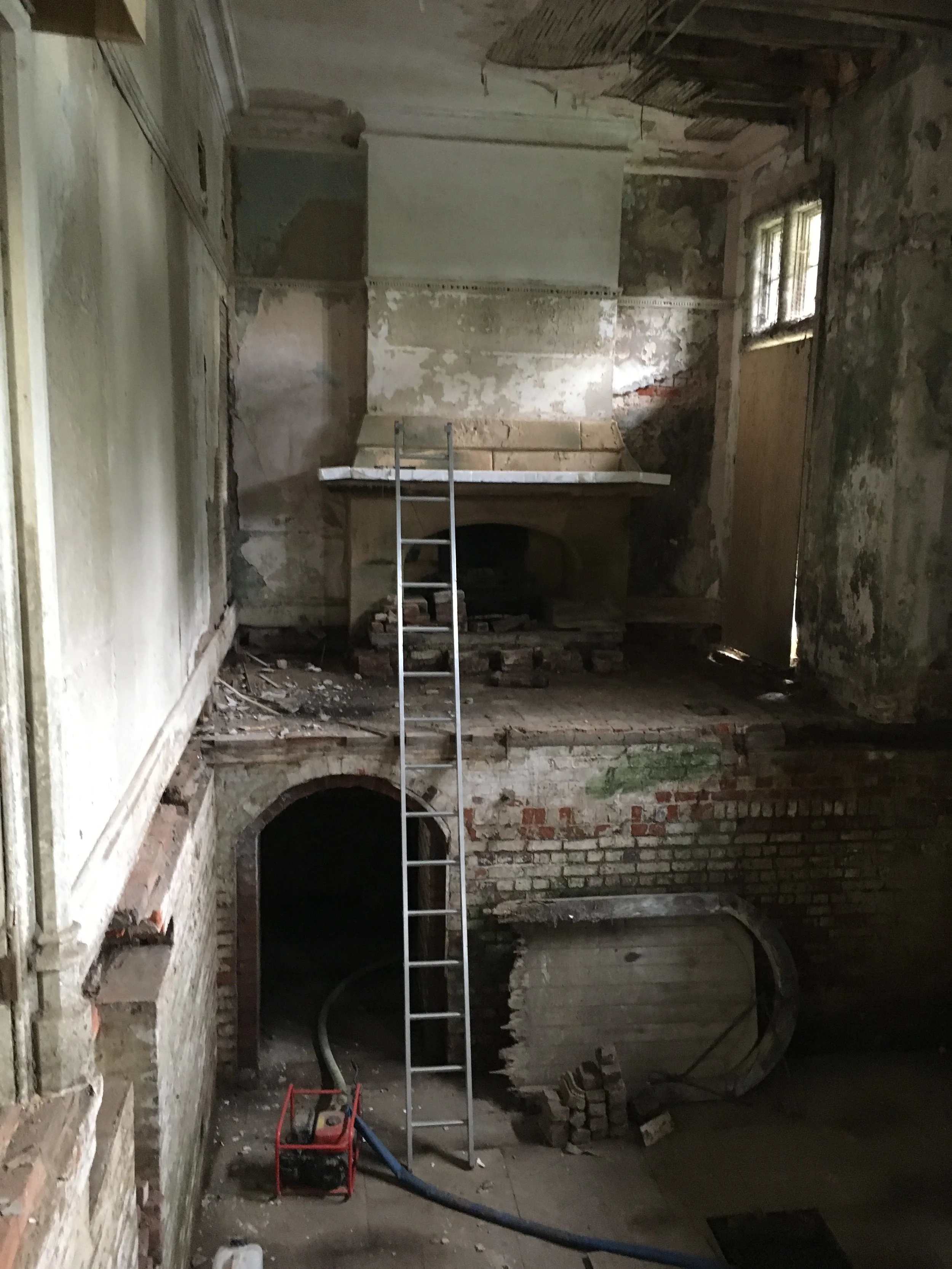 To show the extent of the work. Before....
