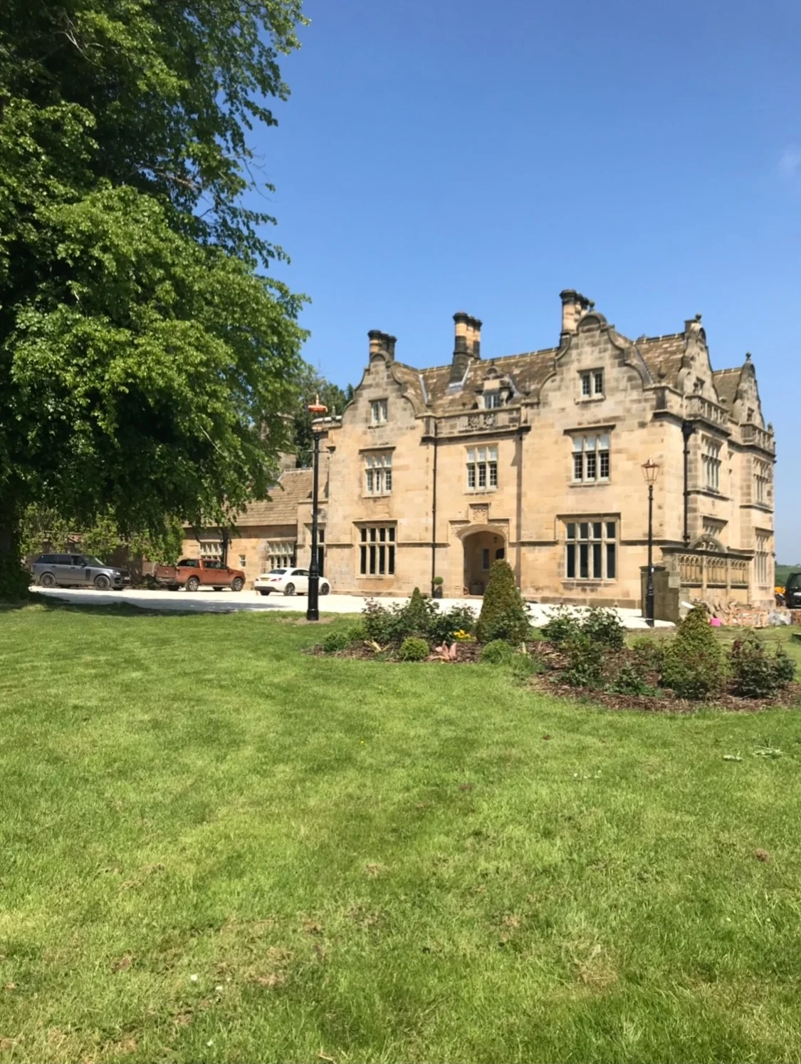 Sockburn Hall, an 1830’s Grade II* Listed hall, which has undergone an extensive two-year restoration project.