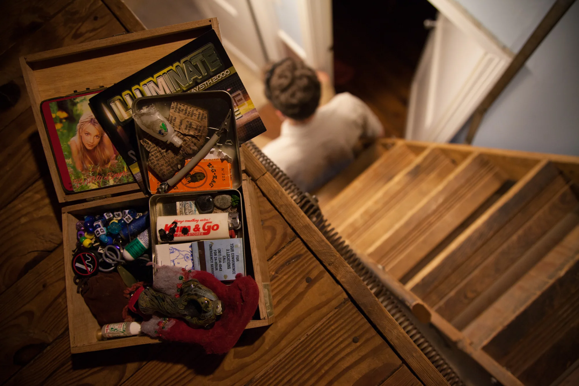 We all carry objects with us through life, moving them from house, to apartment, to house. Sven (name changed to protect his identity) keeps a box in the attic full of old drug paraphernalia. “I’m not in a place where I want to do it anymore, but I haven’t wanted to let it go. Sometimes I think I’ve pushed it away too far. It’s hard to let go, they’re like little horcruxes."