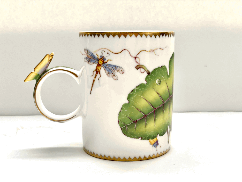 Exclusive collection of hand painted porcelain dinner plates