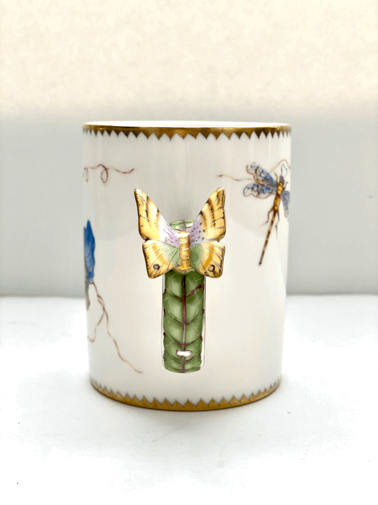 Exclusive collection of hand painted porcelain dinner plates