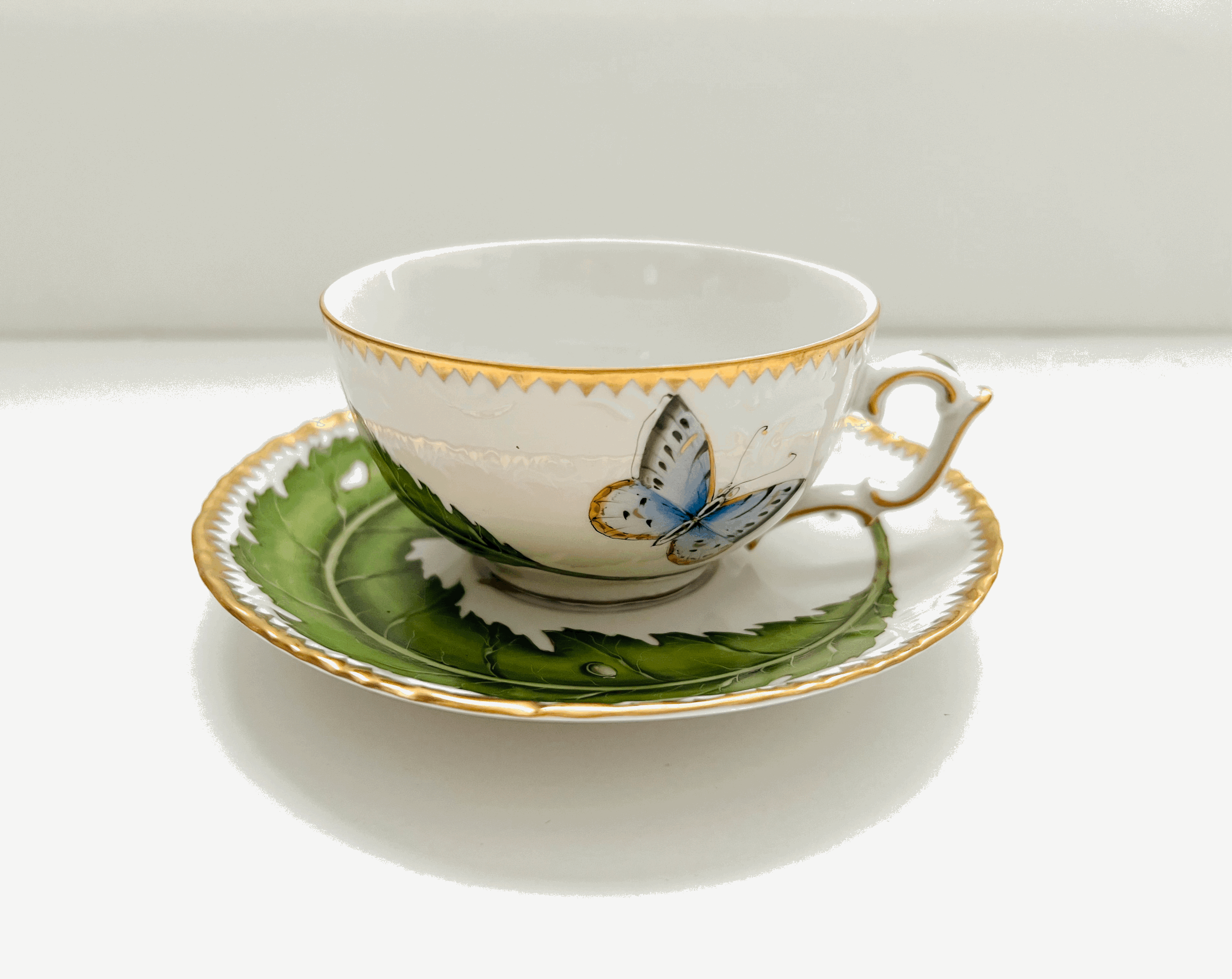 Home Décor Baskets & Bowls Handpainted ceramic leaf saucer ceramic