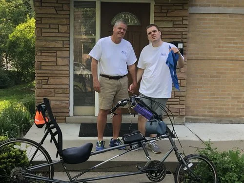 “We are grateful for the life that Marty enjoys today thanks to the intensive supports at PACTT that provide him with a sense of belonging and purpose in his community.” Learn more about why this dad hits the road for PACTT, and support his journey - www.pactt.org/BIKE
