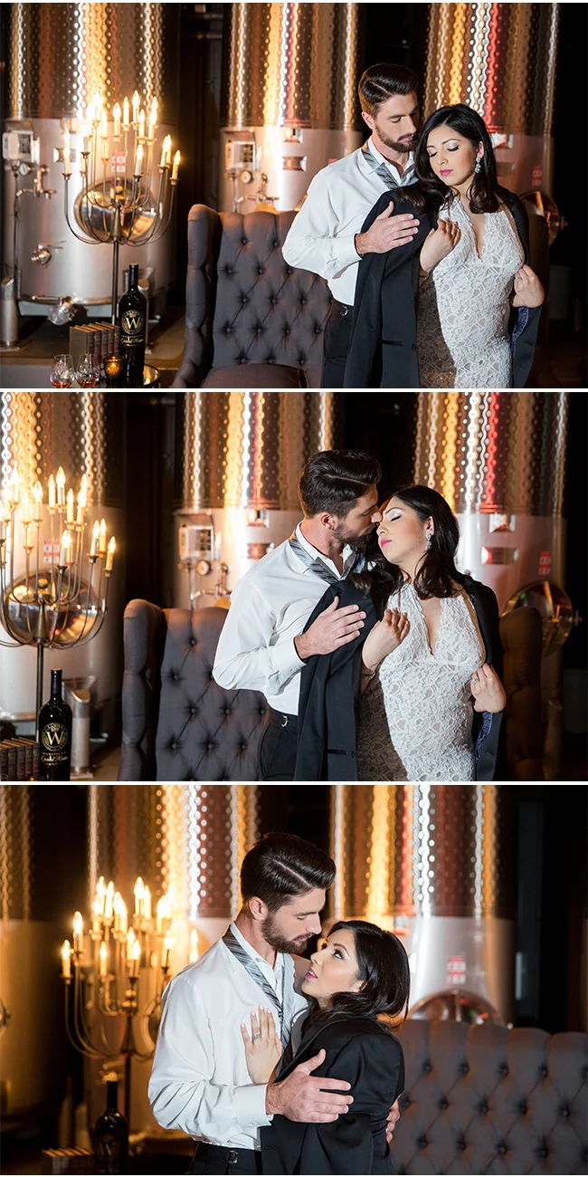 50 Shades of Grey Wedding Inspiration at Wiens Family Cellars | Michelle Garibay Events | Temecula Wedding Planning
