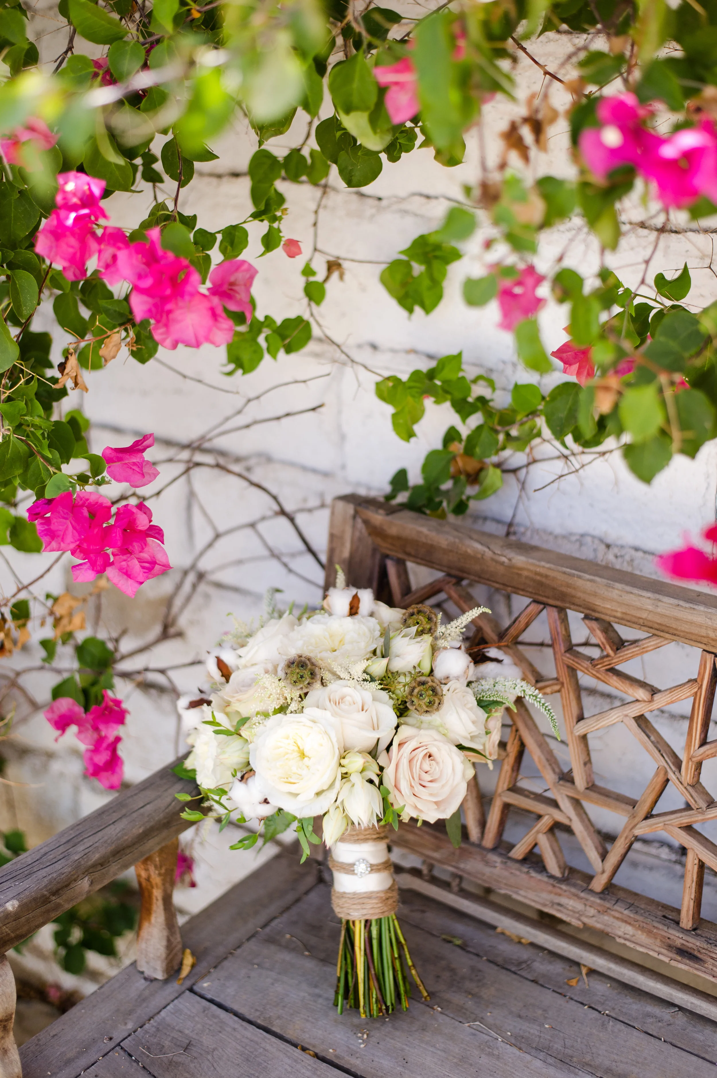 Rustic Ivory Bouquet | Michelle Garibay Events