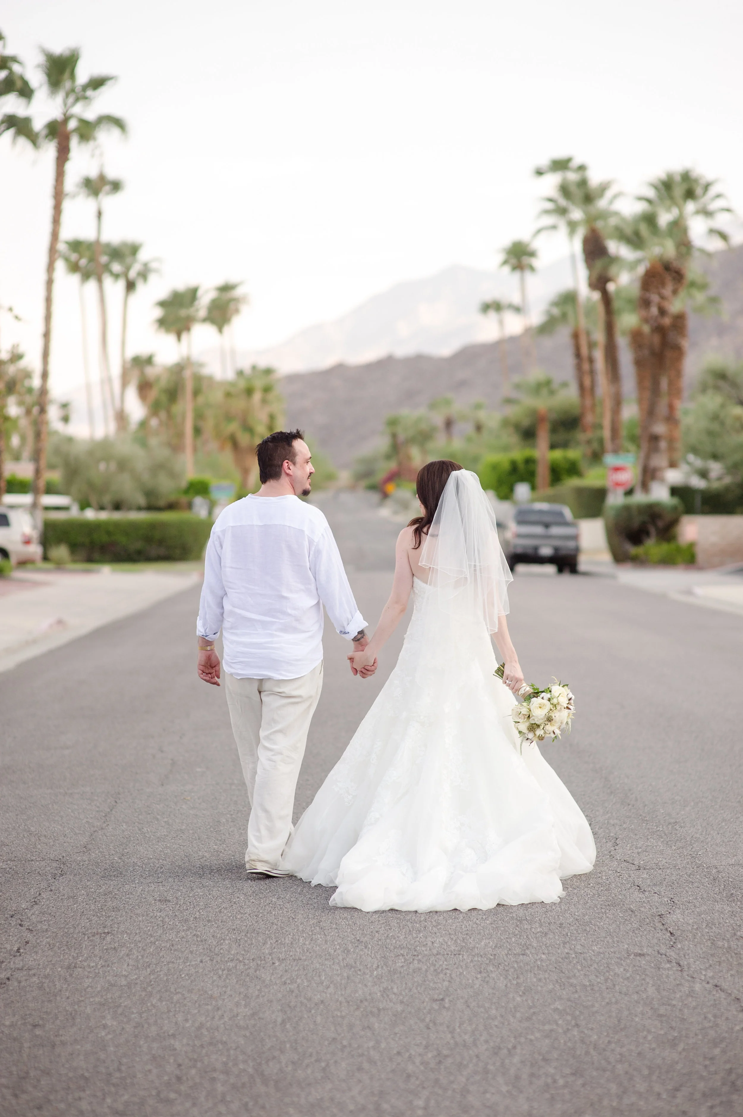 Palm Springs Bride and Groom | Michelle Garibay Events